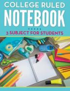 College Ruled Notebook - 5 Subject for Students cover